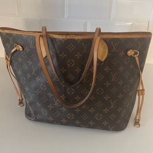 Authentic Louis Vuitton Neverfull Monogram Tote